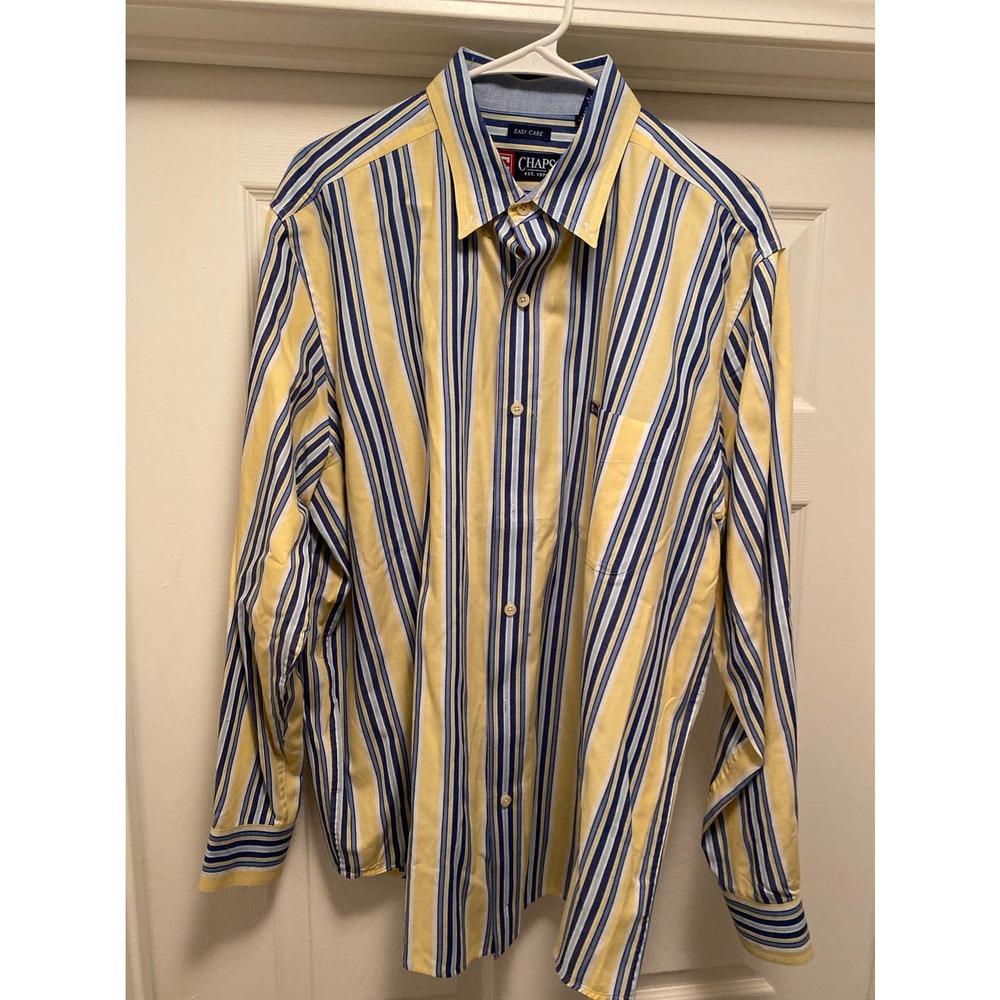 Striped button-down
